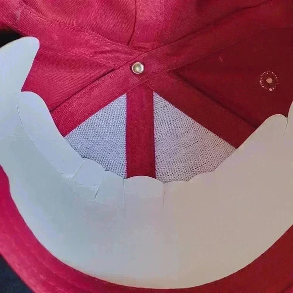 New W/O Tag Vintage Pheasants Forever Hunting Trucker Hat Adjustable Burgundy - Picture 7 of 8